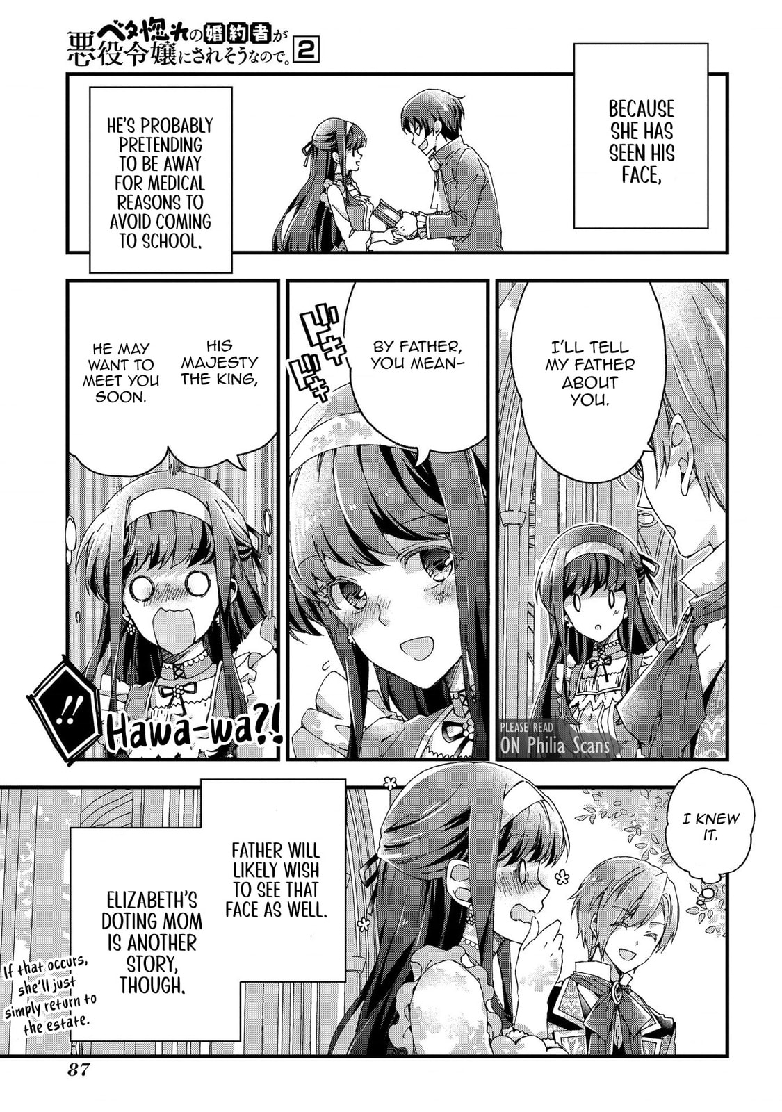 Betabore no Konyakusha ga Akuyaku Reijou ni Saresou nanode. Chapter 7 page 14 - 