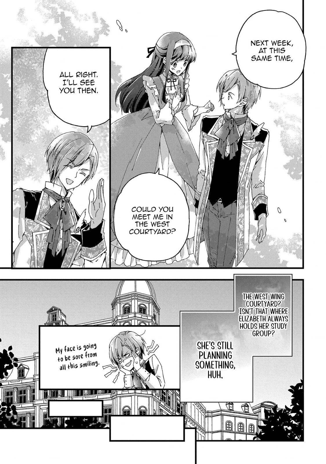 Betabore no Konyakusha ga Akuyaku Reijou ni Saresou nanode. Chapter 7 page 16 - 