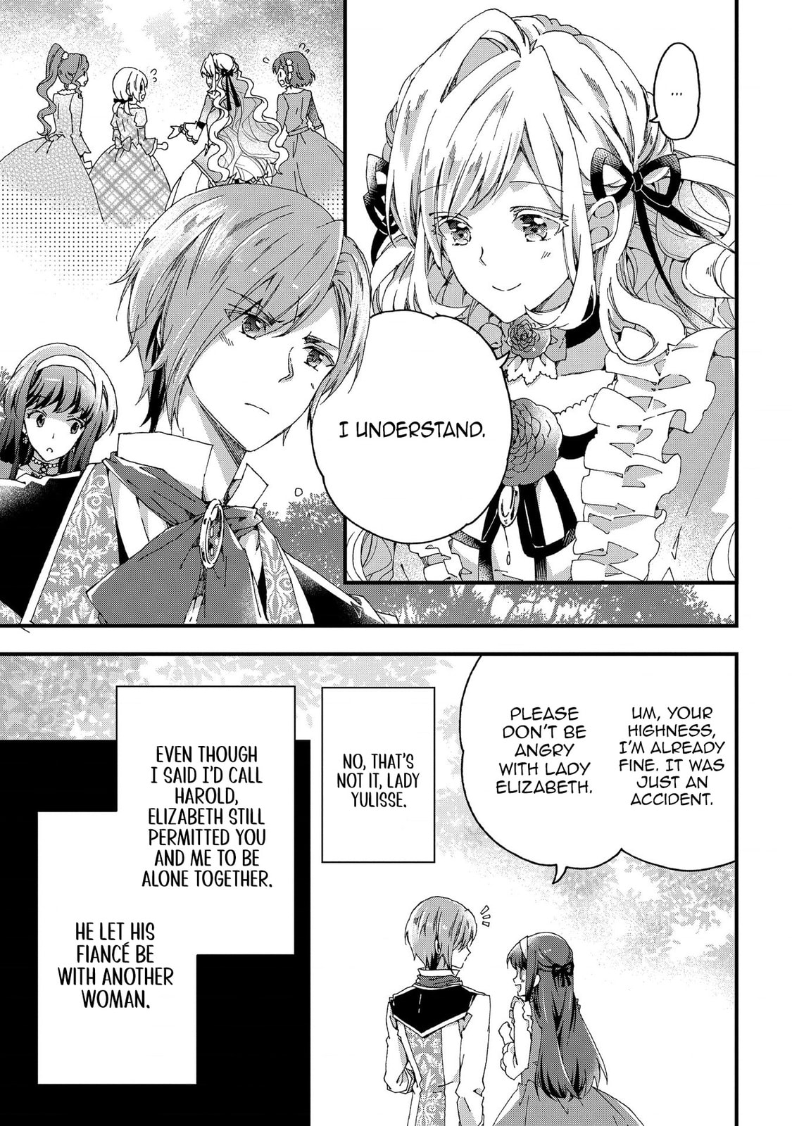 Betabore no Konyakusha ga Akuyaku Reijou ni Saresou nanode. Chapter 7 page 28 - 