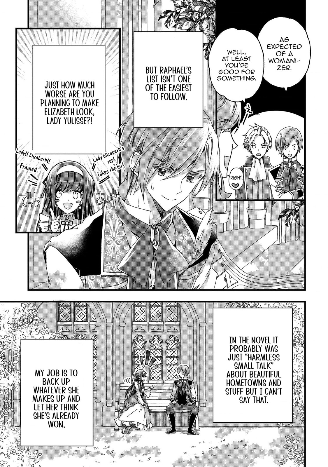 Betabore no Konyakusha ga Akuyaku Reijou ni Saresou nanode. Chapter 7 page 6 - 