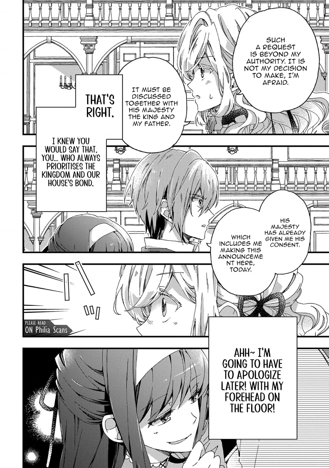 Betabore no Konyakusha ga Akuyaku Reijou ni Saresou nanode. Chapter 8 page 19 - 