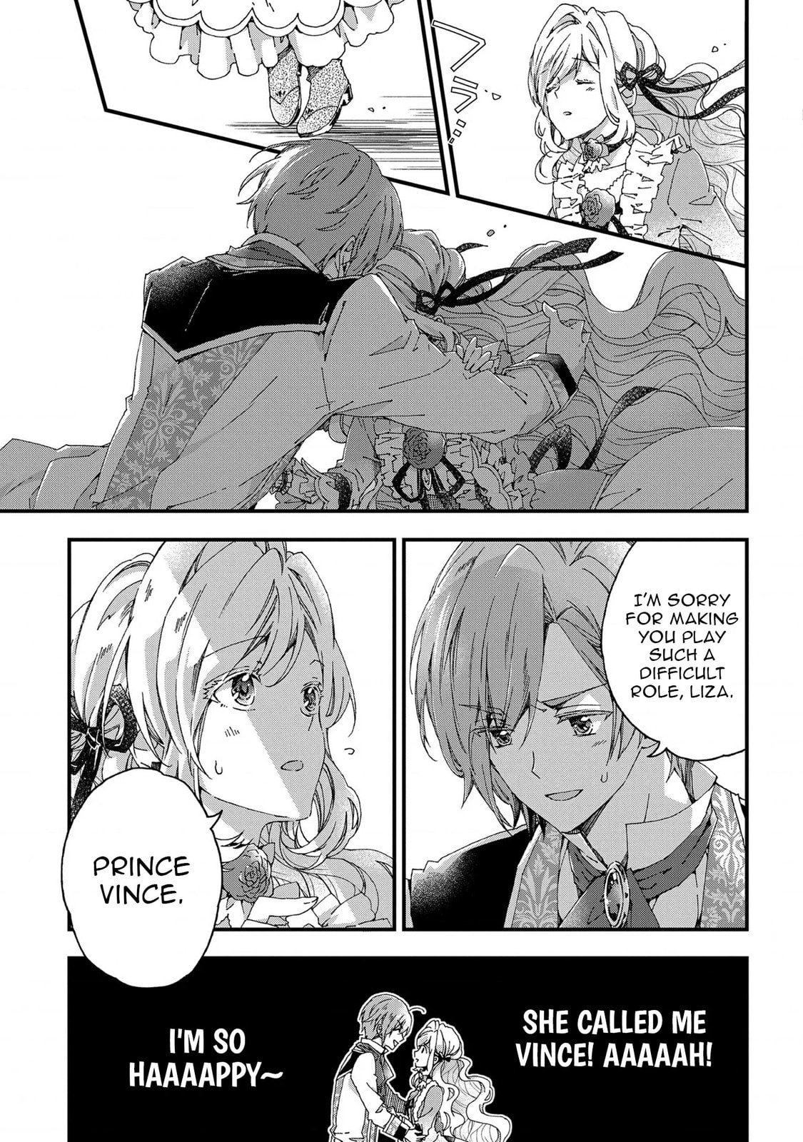 Betabore no Konyakusha ga Akuyaku Reijou ni Saresou nanode. Chapter 8 page 22 - 