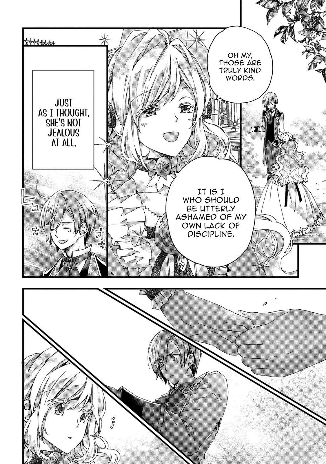 Betabore no Konyakusha ga Akuyaku Reijou ni Saresou nanode. Chapter 8 page 29 - 