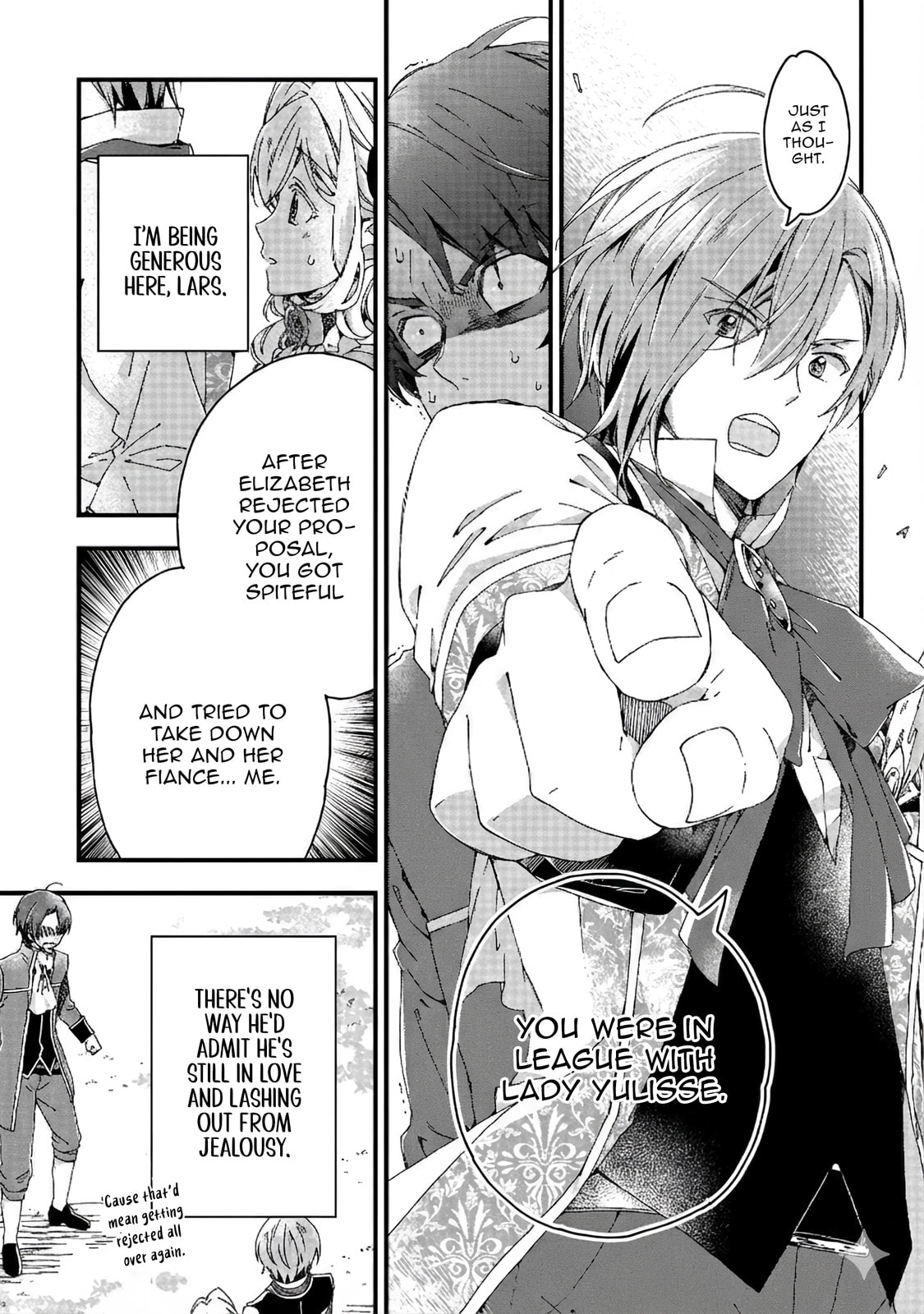 Betabore no Konyakusha ga Akuyaku Reijou ni Saresou nanode. Chapter 9 page 11 - 