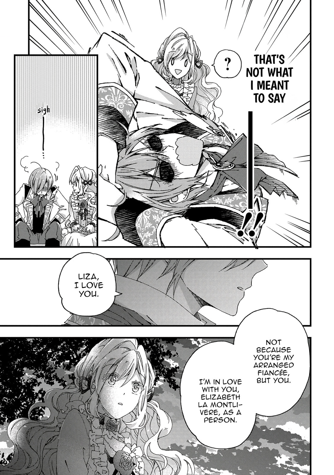 Betabore no Konyakusha ga Akuyaku Reijou ni Saresou nanode. Chapter 9 page 31 - 