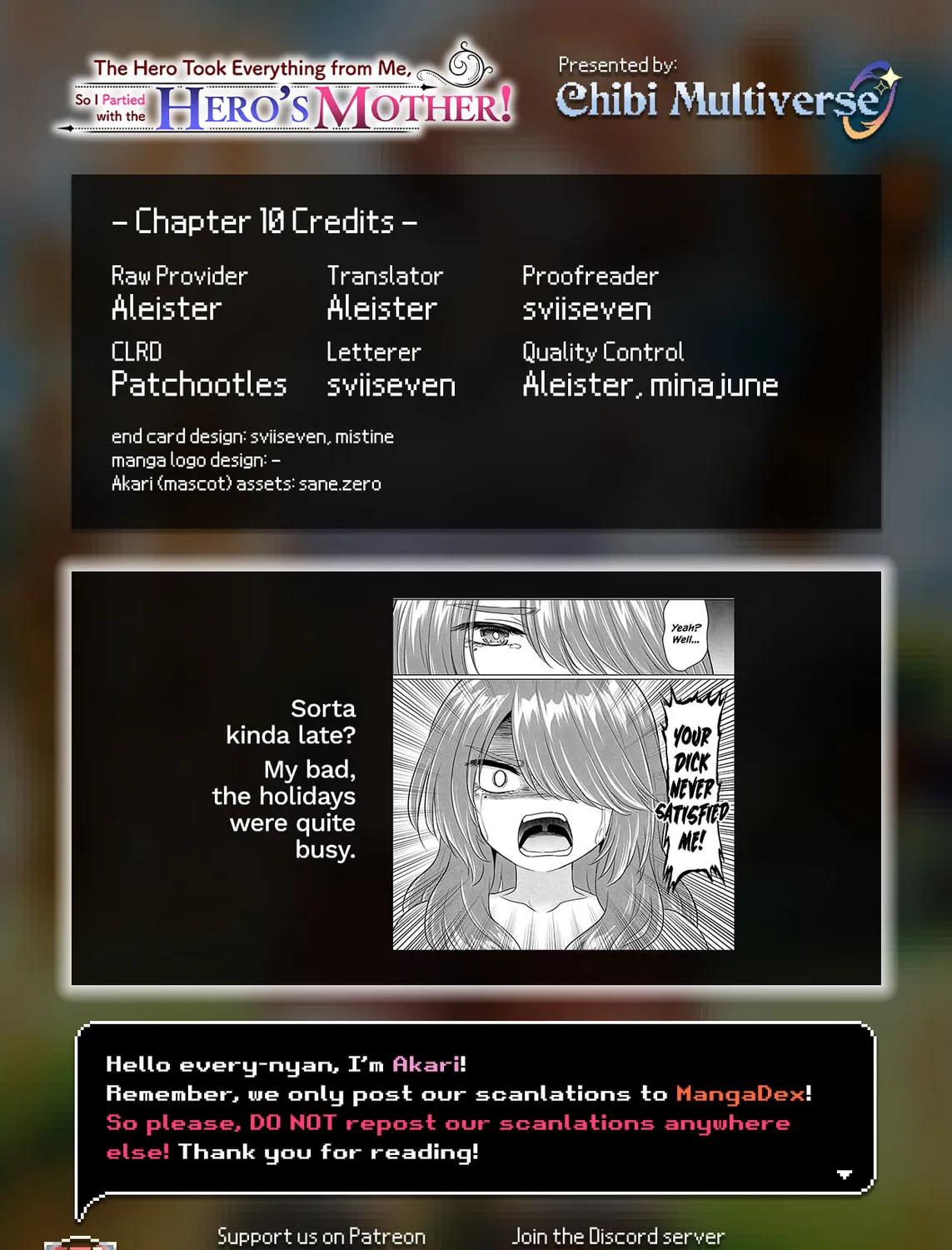 Betrayed by the Hero, I Formed a MILF Party with His Mom! Chapter 11 page 63 - 