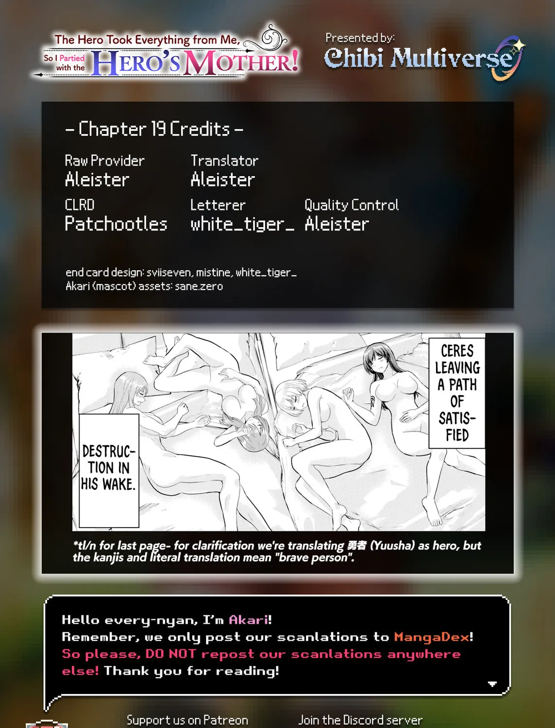 Betrayed by the Hero, I Formed a MILF Party with His Mom! Chapter 19 page 57 - 