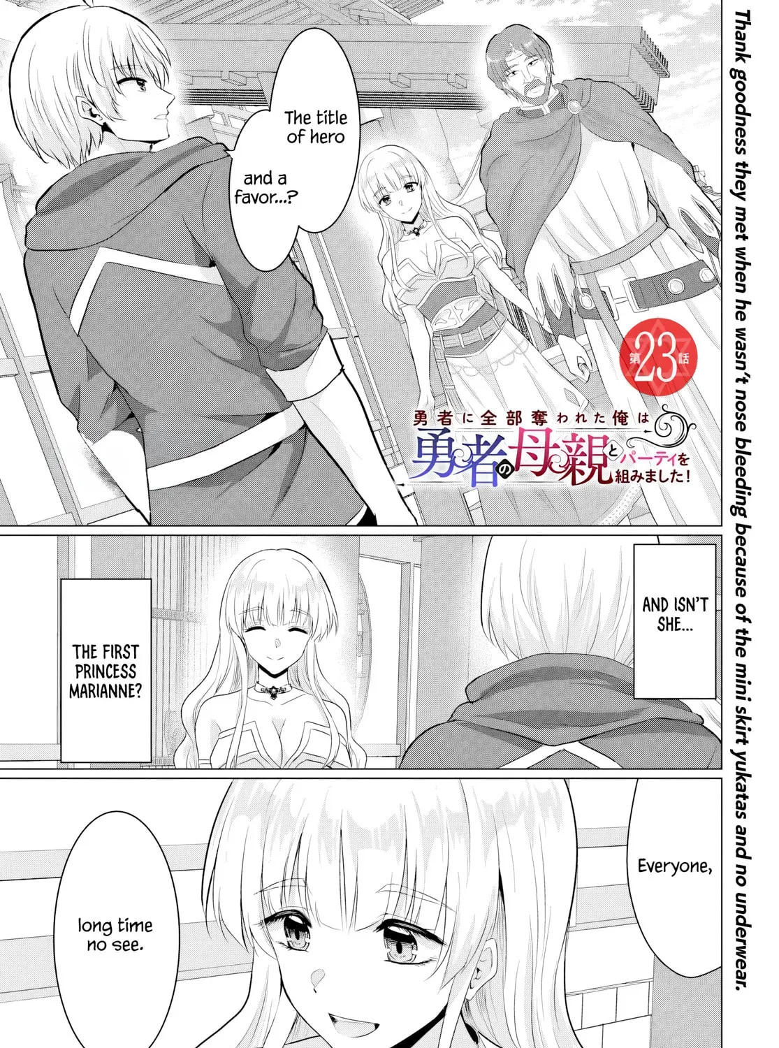 Betrayed by the Hero, I Formed a MILF Party with His Mom! Chapter 23 page 1 - 