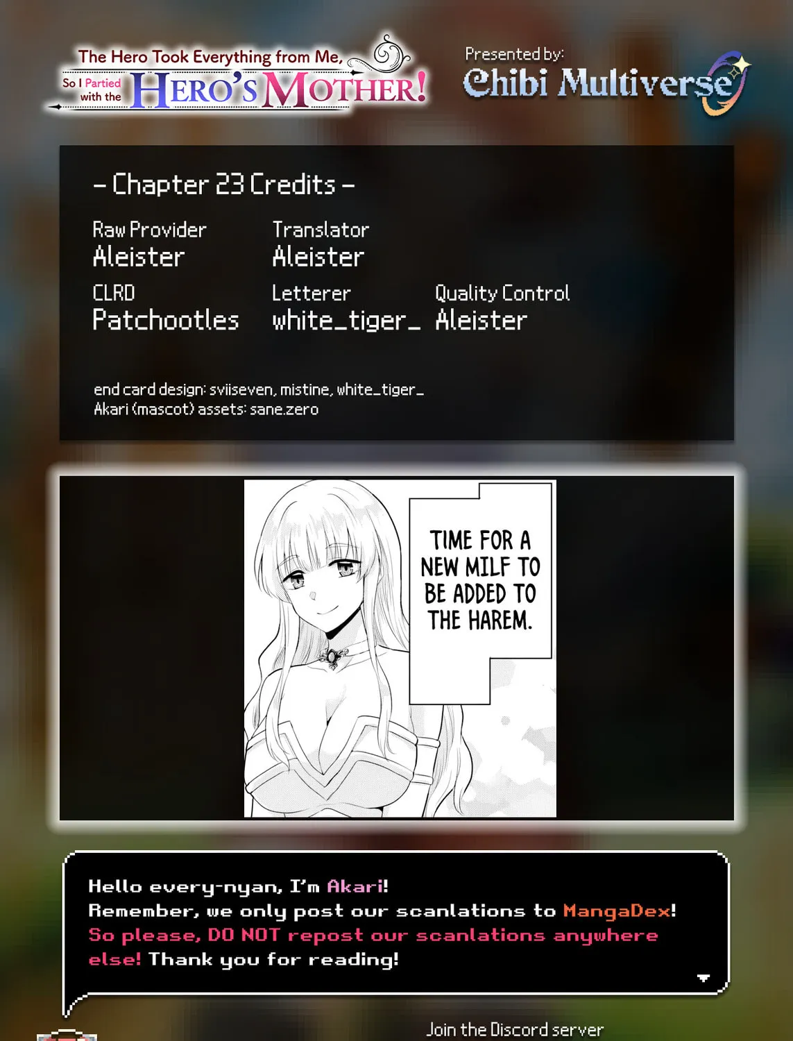 Betrayed by the Hero, I Formed a MILF Party with His Mom! Chapter 23 page 57 - 