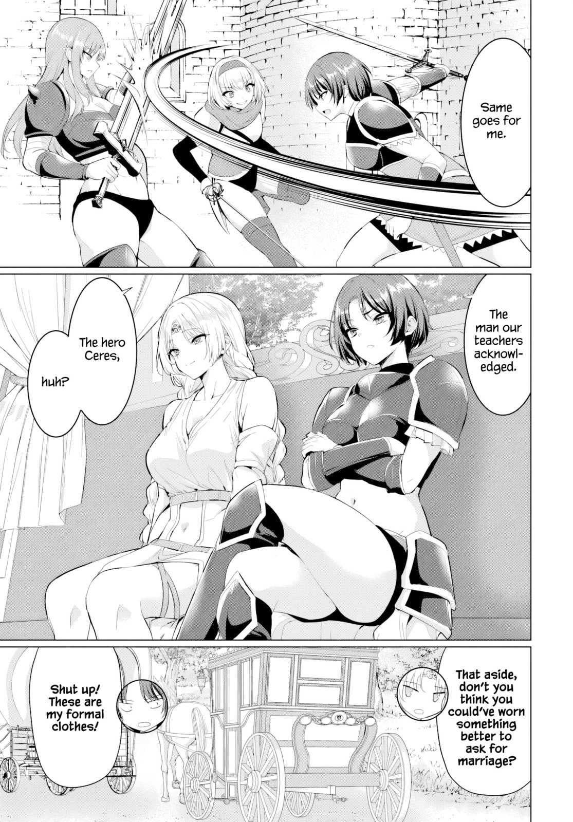 Betrayed by the Hero, I Formed a MILF Party with His Mom! Chapter 33 page 3 - 