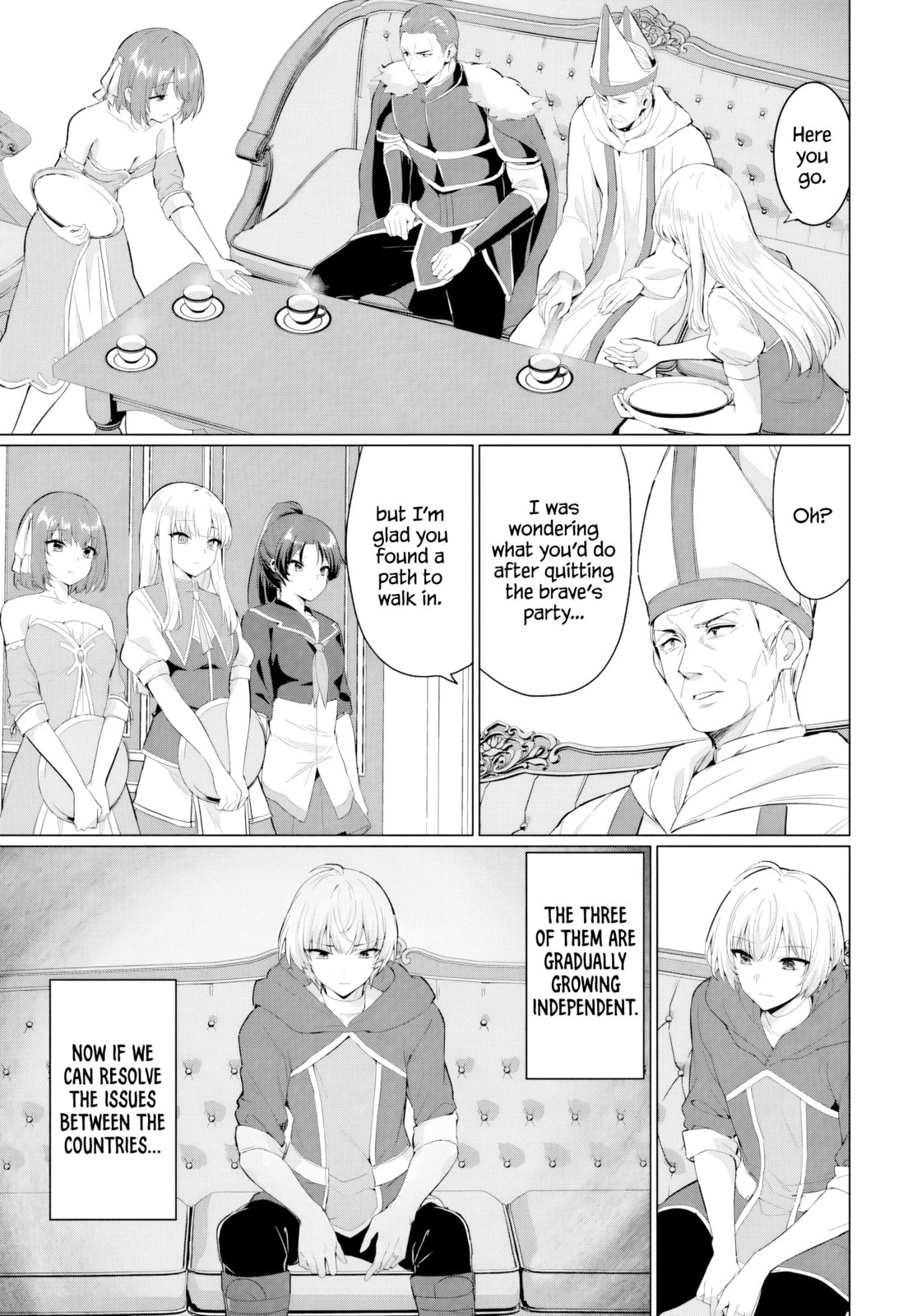 Betrayed by the Hero, I Formed a MILF Party with His Mom! Chapter 33 page 5 - 