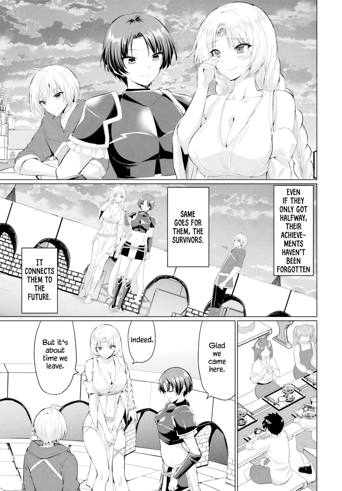 Betrayed by the Hero, I Formed a MILF Party with His Mom! Chapter 34 page 33 - 