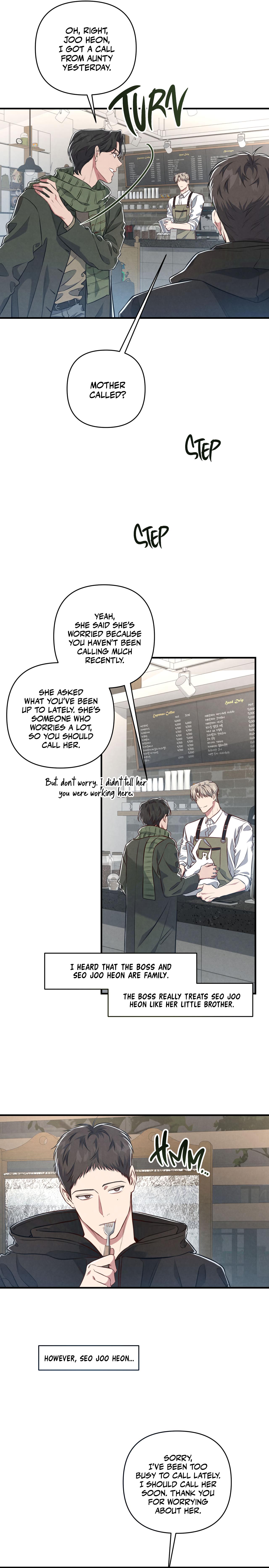 Between the Lines Chapter 4.1 page 14 - 