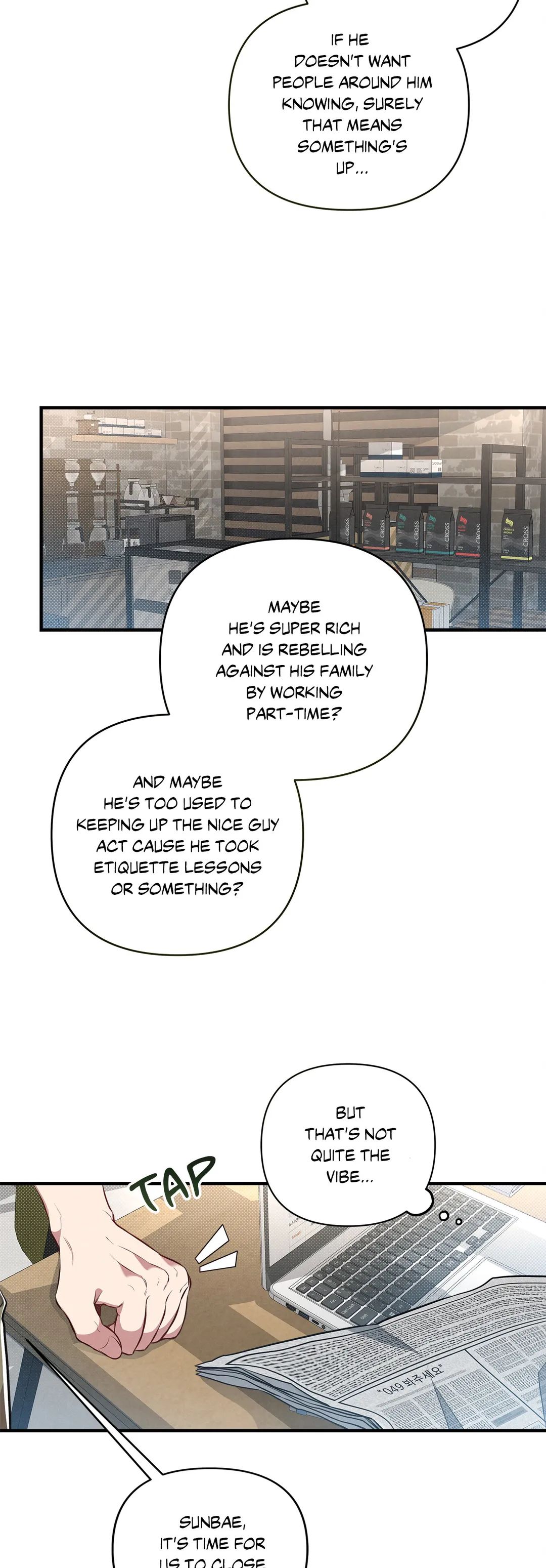 Between the Lines Chapter 4 page 33 - 