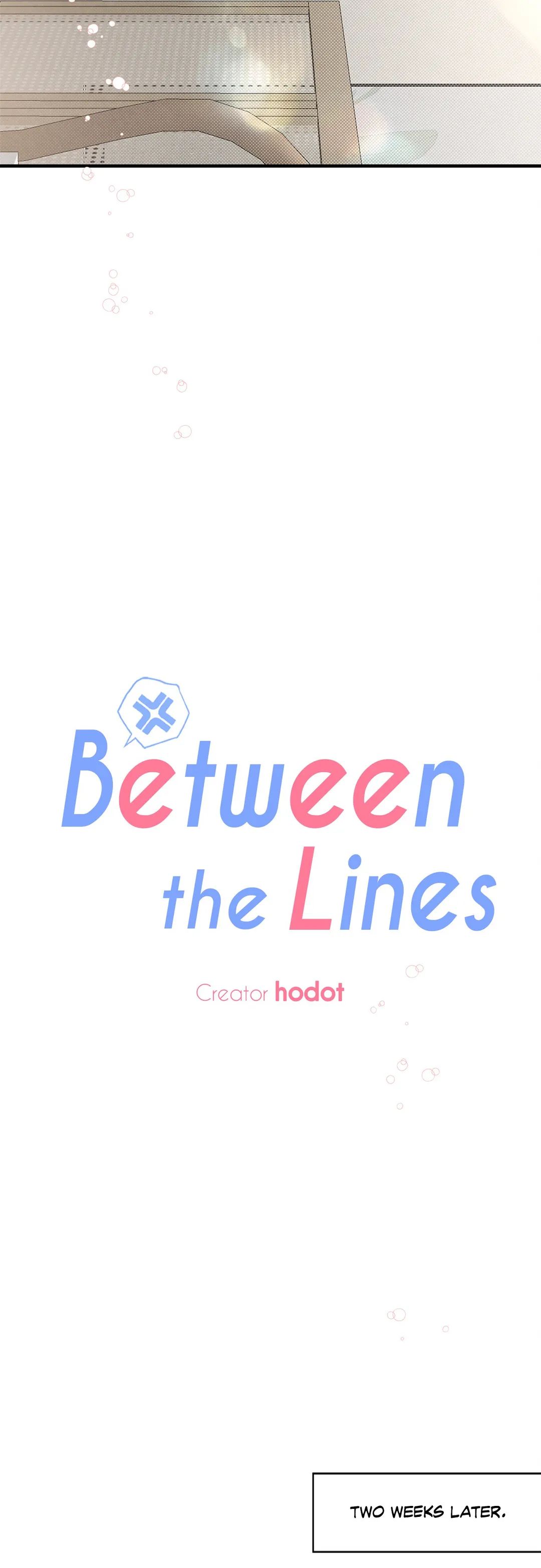 Between the Lines Chapter 7 page 14 - 