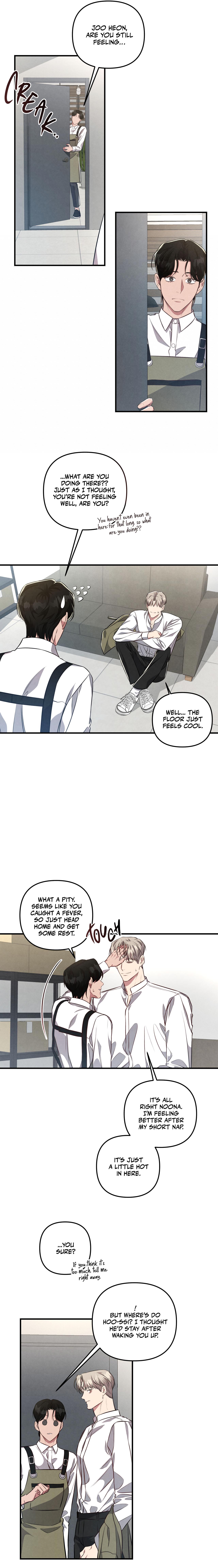Between the Lines Chapter 8.1 page 13 - 