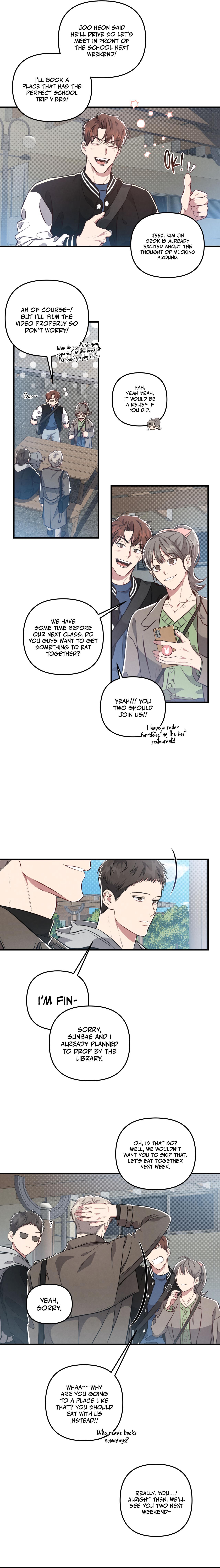 Between the Lines Chapter 9.1 page 11 - 
