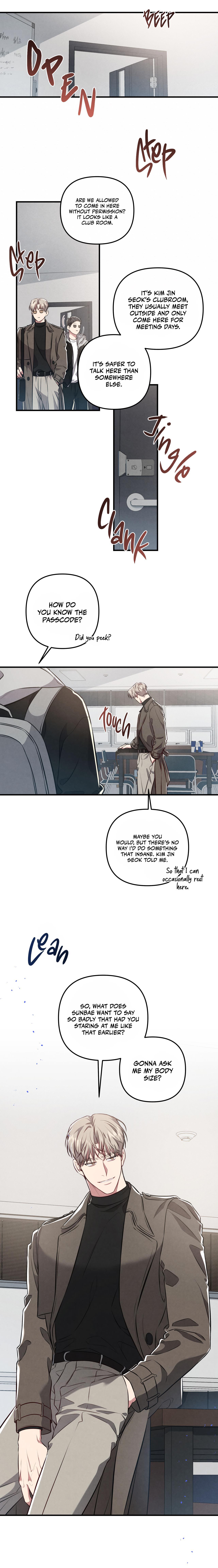 Between the Lines Chapter 9.1 page 13 - 