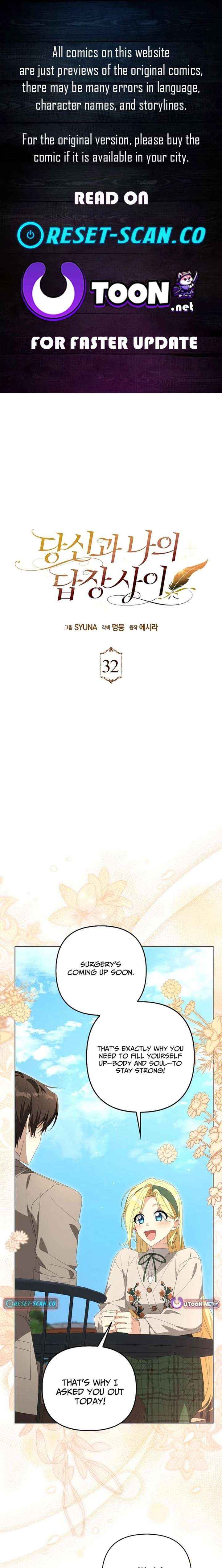 Between Your Letter and My Reply Chapter 32 page 1 - 