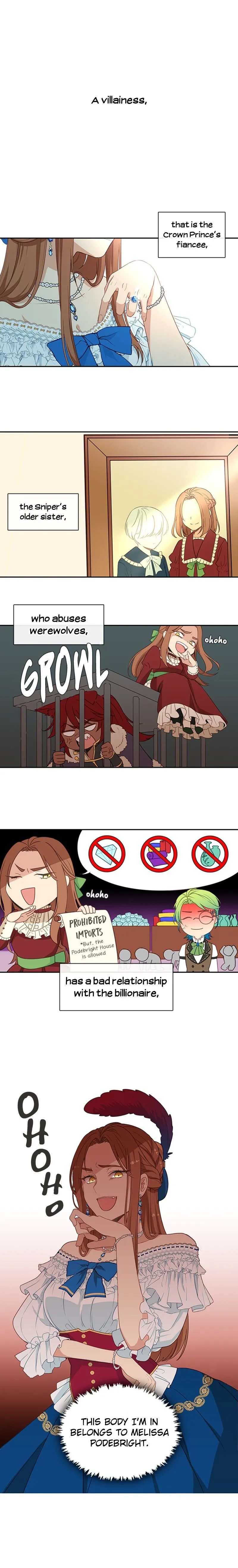 Beware of the Villainess! Manhwa Chapter 1 page 5 - 