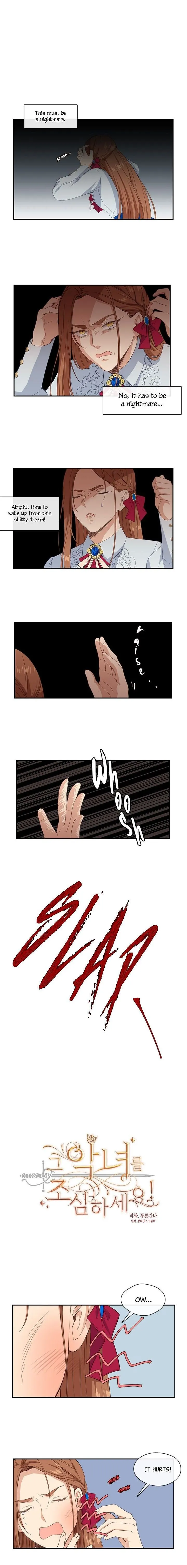 Beware of the Villainess! Manhwa Chapter 10 page 1 - 