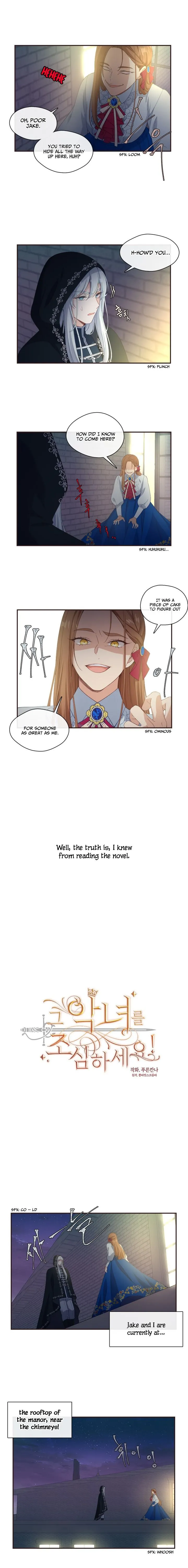 Beware of the Villainess! Manhwa Chapter 11 page 1 - 