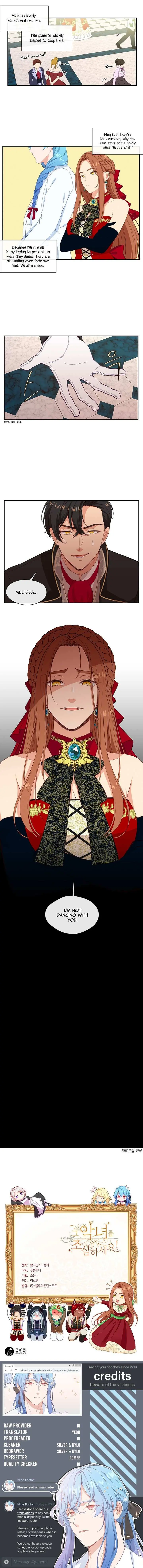 Beware of the Villainess! Manhwa Chapter 17 page 10 - 