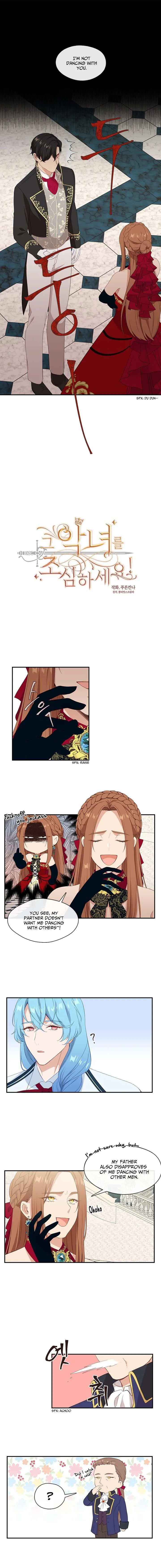 Beware of the Villainess! Manhwa Chapter 18 page 1 - 