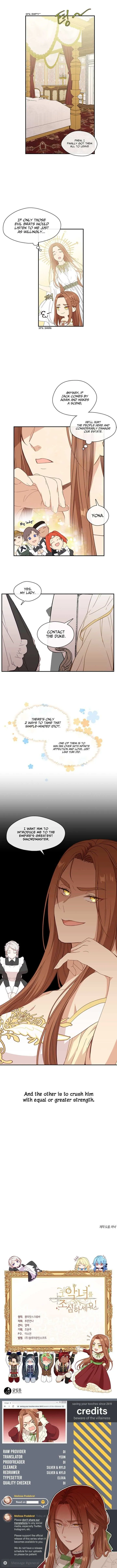 Beware of the Villainess! Manhwa Chapter 21 page 10 - 