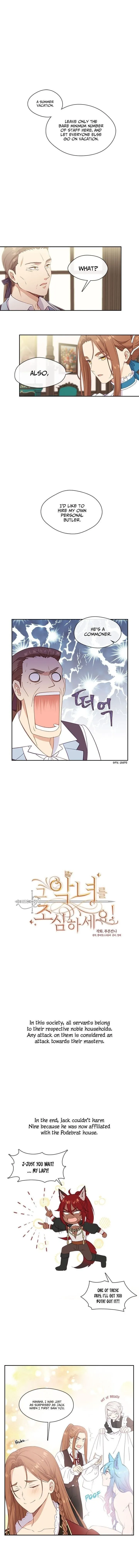 Beware of the Villainess! Manhwa Chapter 24 page 1 - 