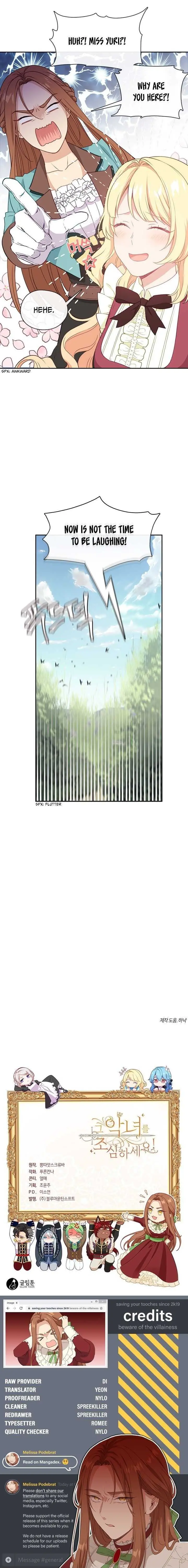Beware of the Villainess! Manhwa Chapter 25 page 18 - 