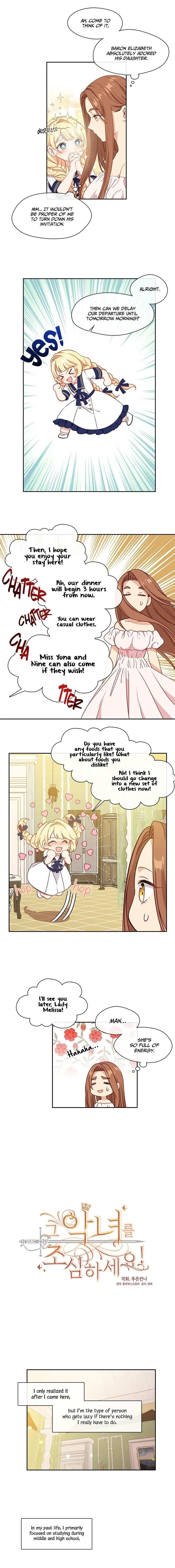 Beware of the Villainess! Manhwa Chapter 33 page 4 - 