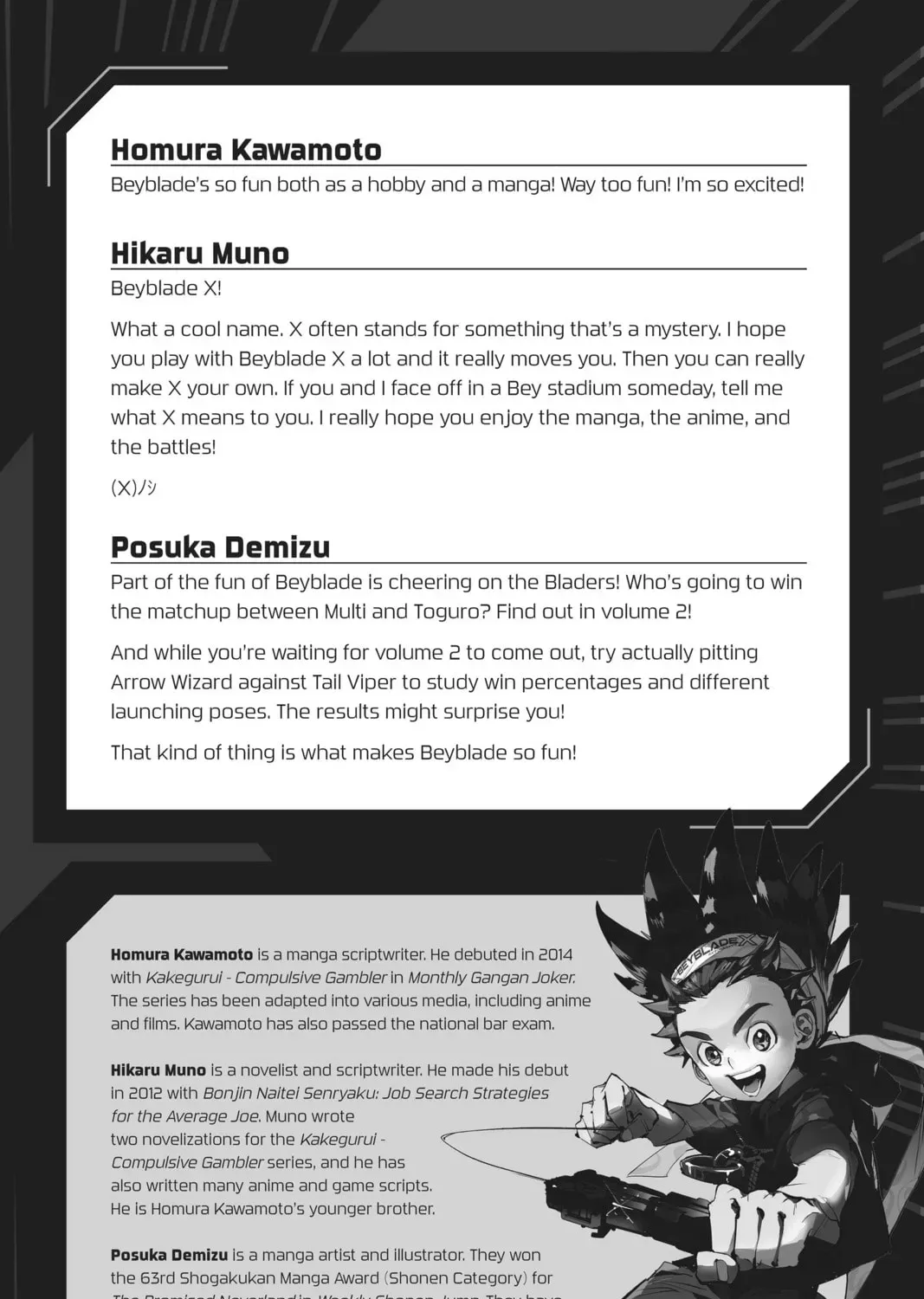 BEYBLADE X Chapter 0.3 page 3 - 