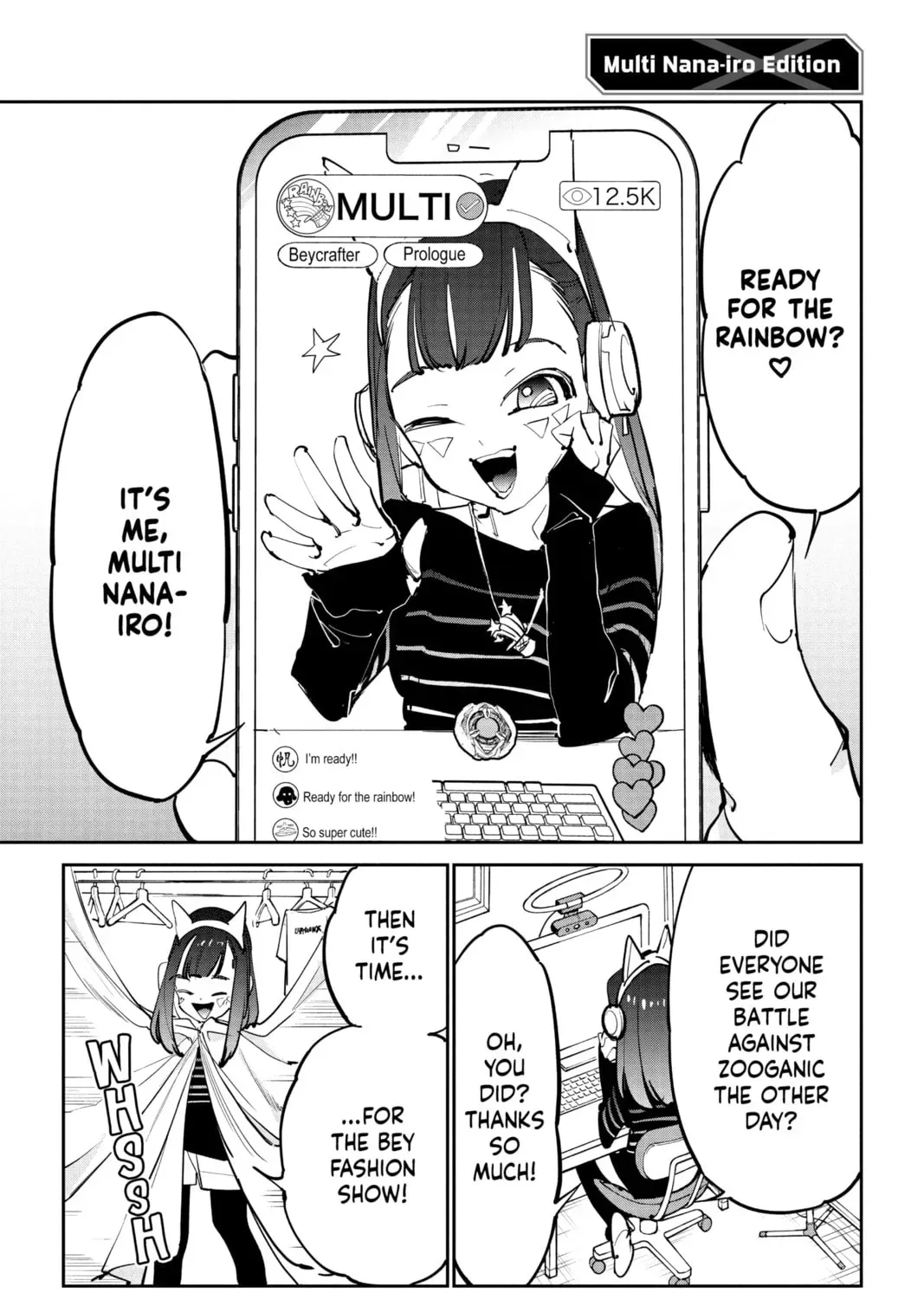 BEYBLADE X Chapter 0.6 page 9 - 