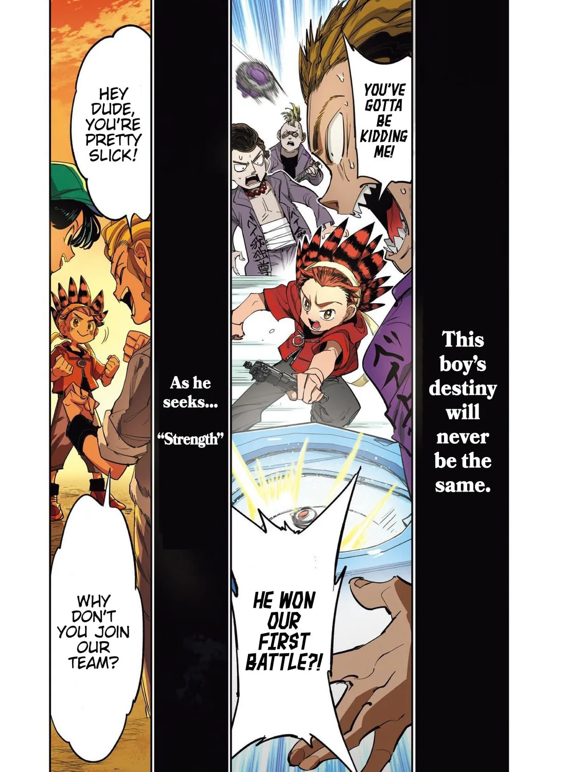 BEYBLADE X Chapter 0 page 3 - 
