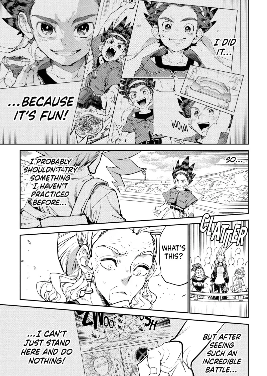 BEYBLADE X Chapter 1.2 page 107 - 
