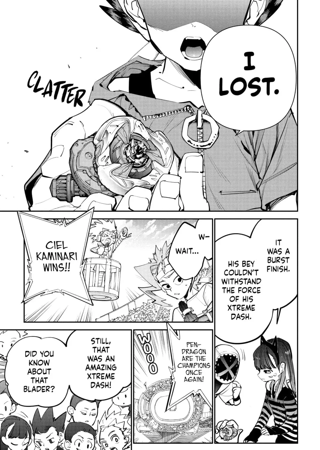BEYBLADE X Chapter 1.2 page 125 - 
