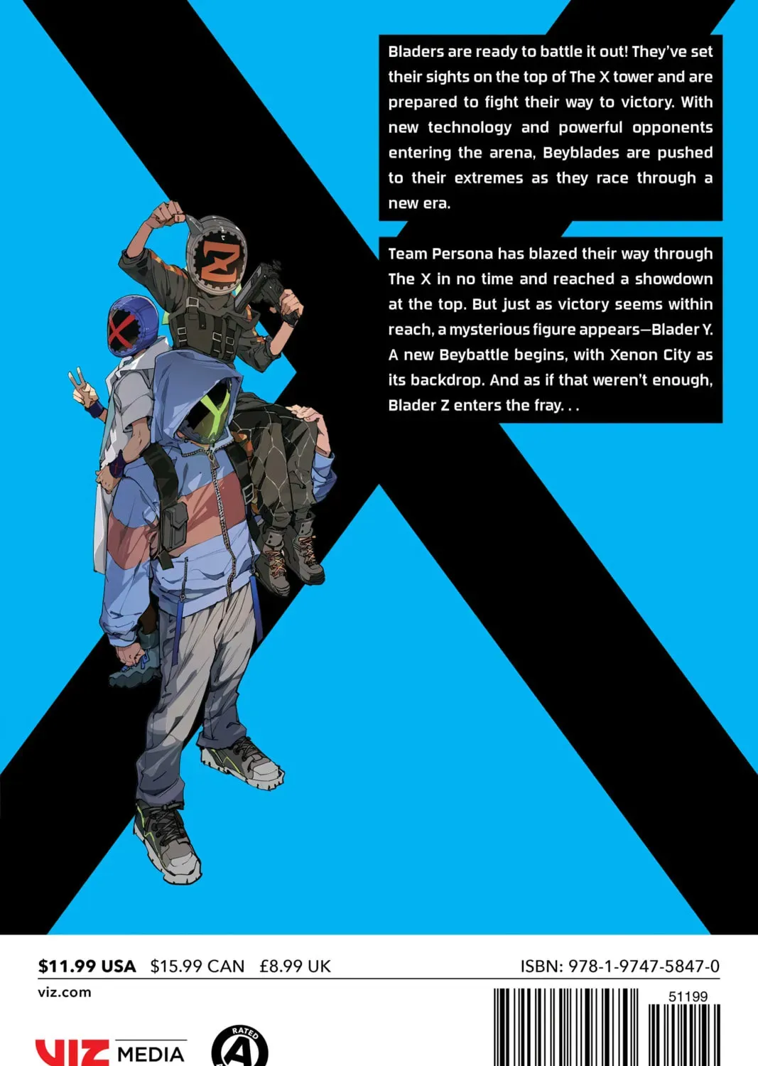 BEYBLADE X Chapter 1.2 page 149 - 