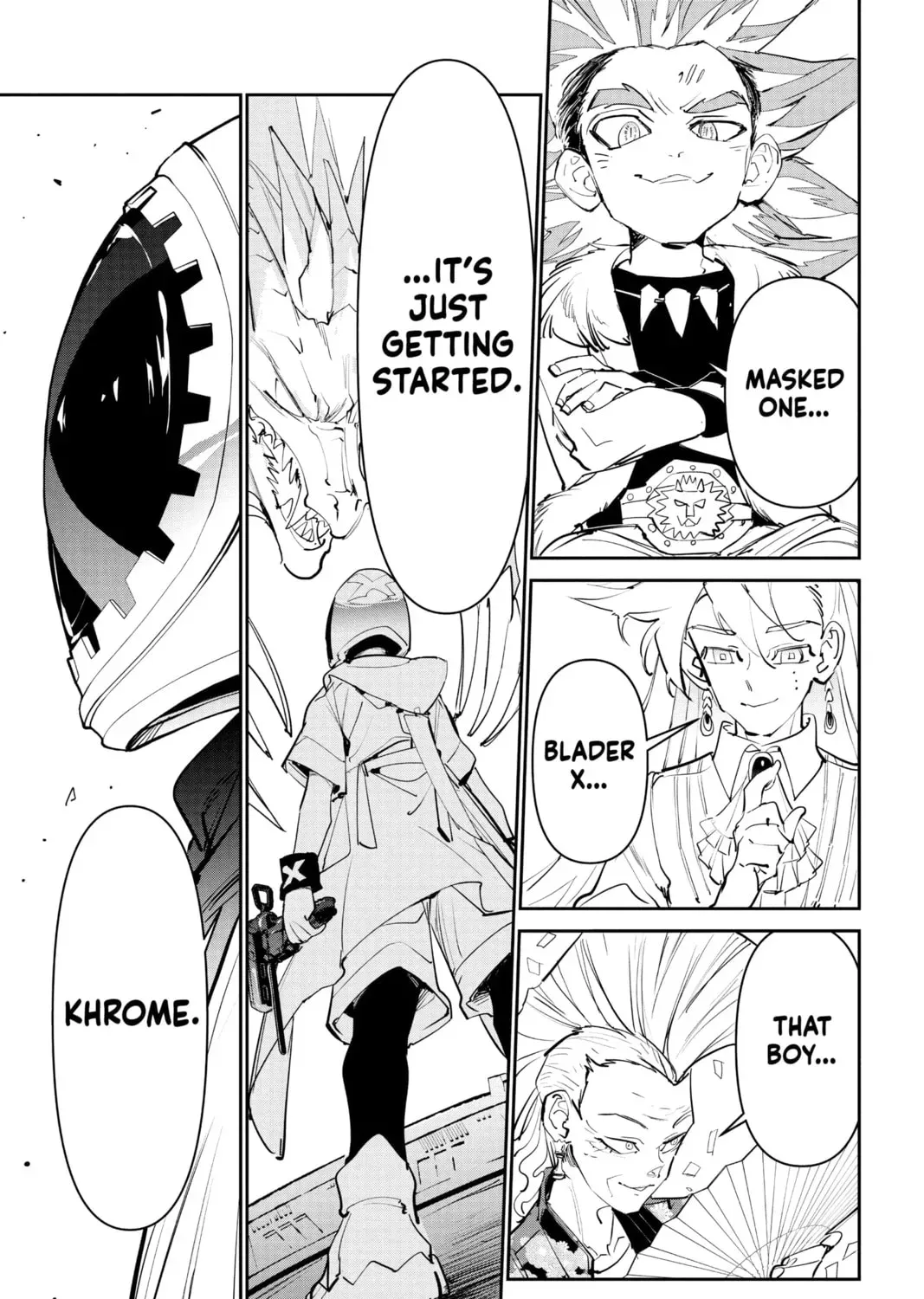 BEYBLADE X Chapter 1.2 page 55 - 