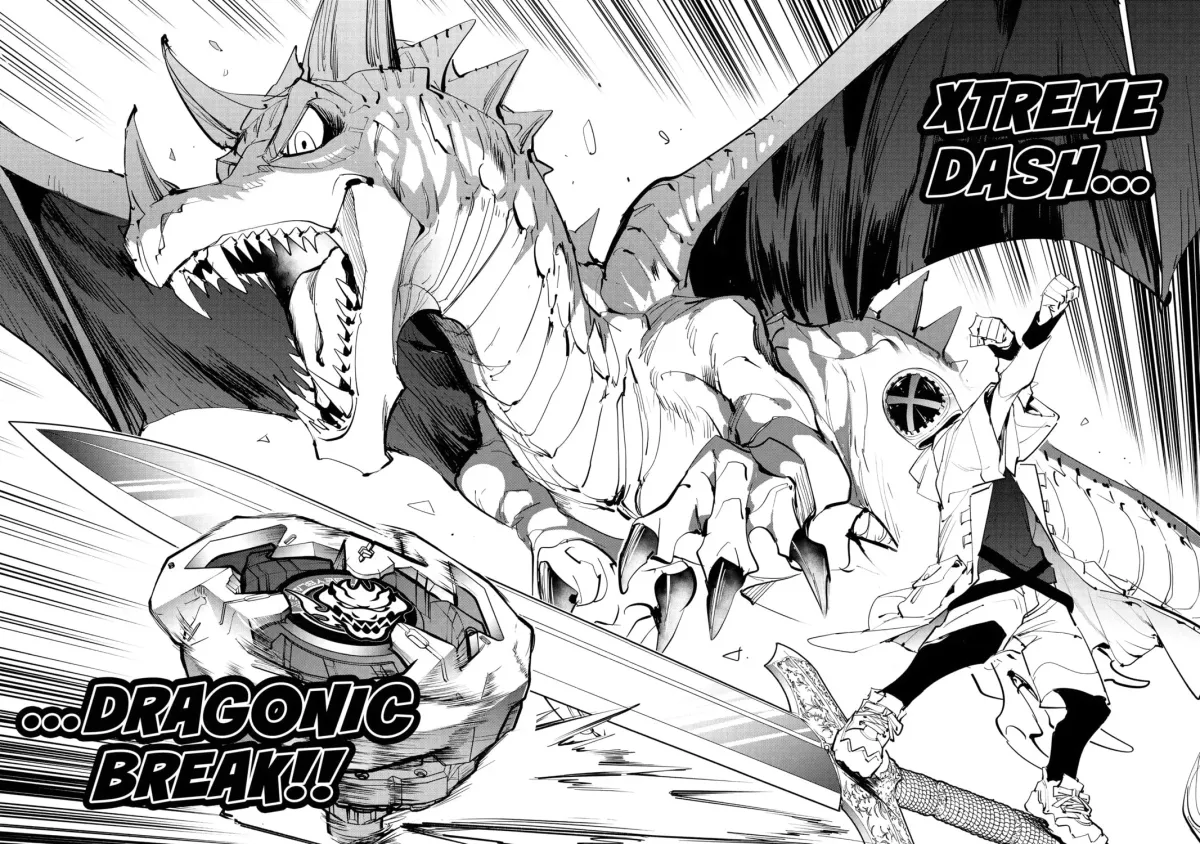 BEYBLADE X Chapter 1.2 page 69 - 
