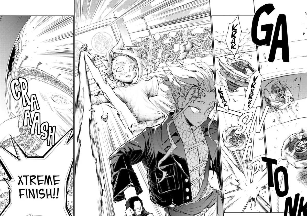 BEYBLADE X Chapter 1.2 page 71 - 