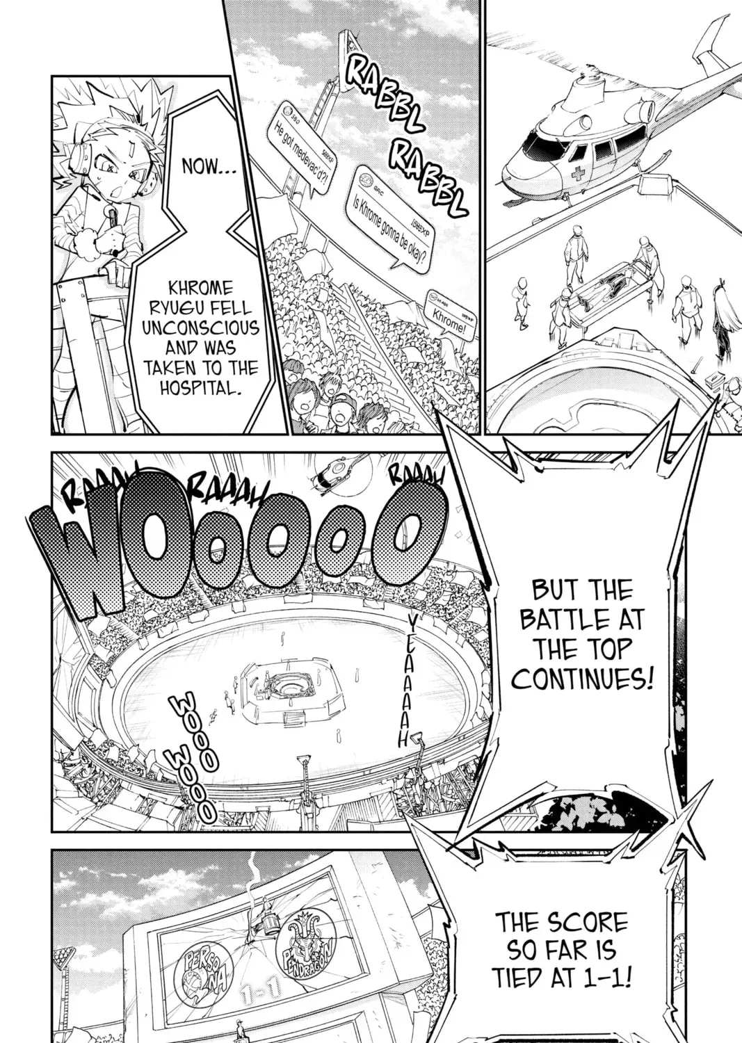 BEYBLADE X Chapter 1.2 page 85 - 