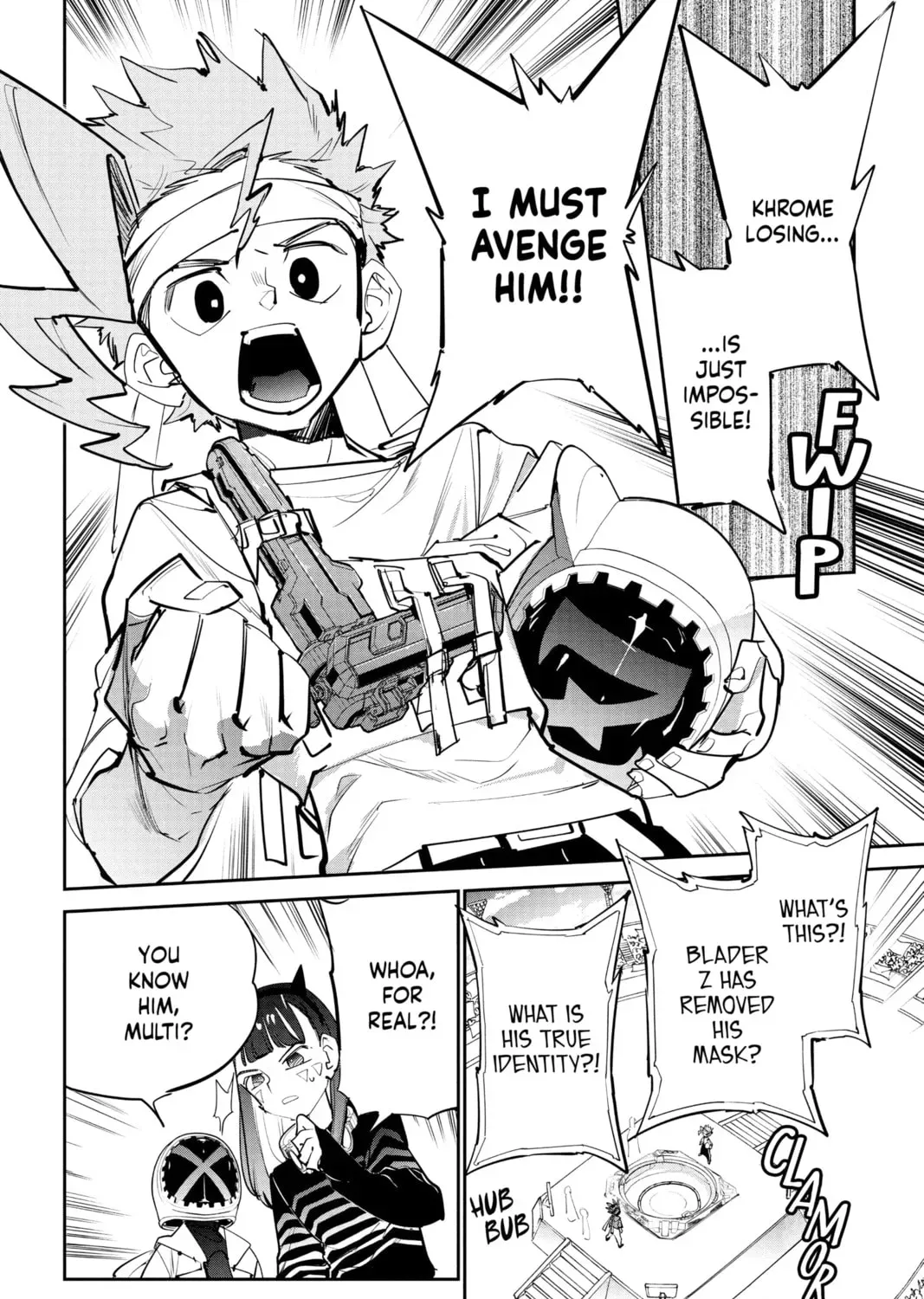 BEYBLADE X Chapter 1.2 page 89 - 