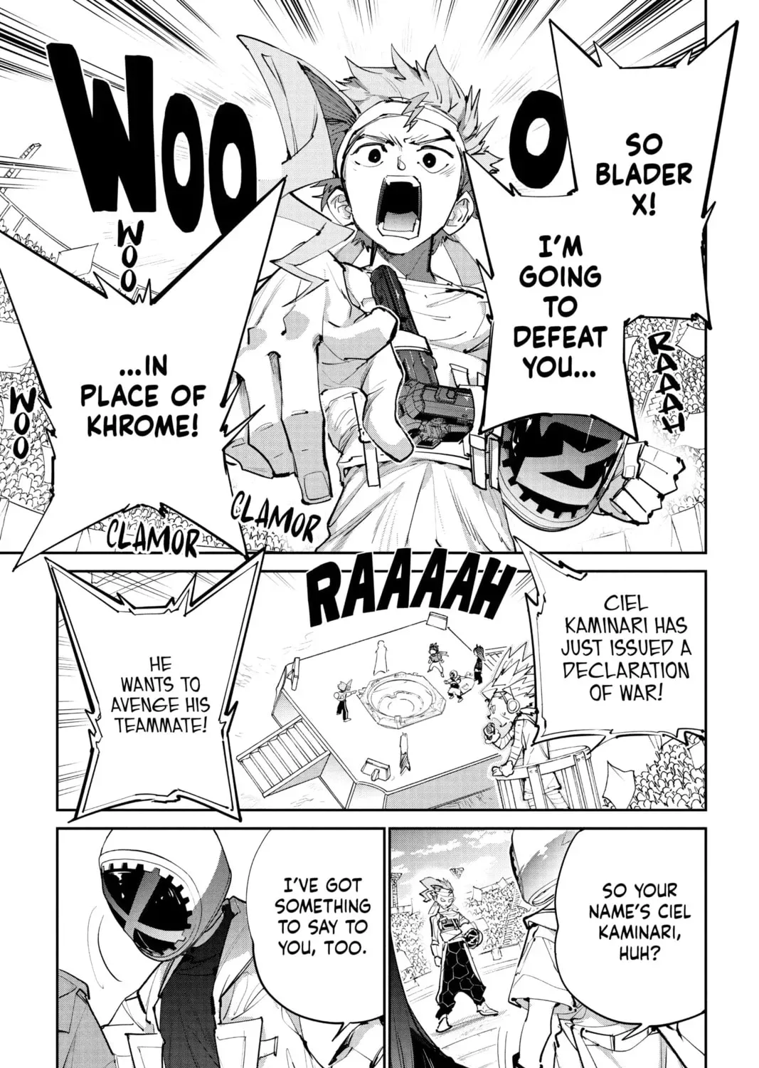 BEYBLADE X Chapter 1.2 page 95 - 