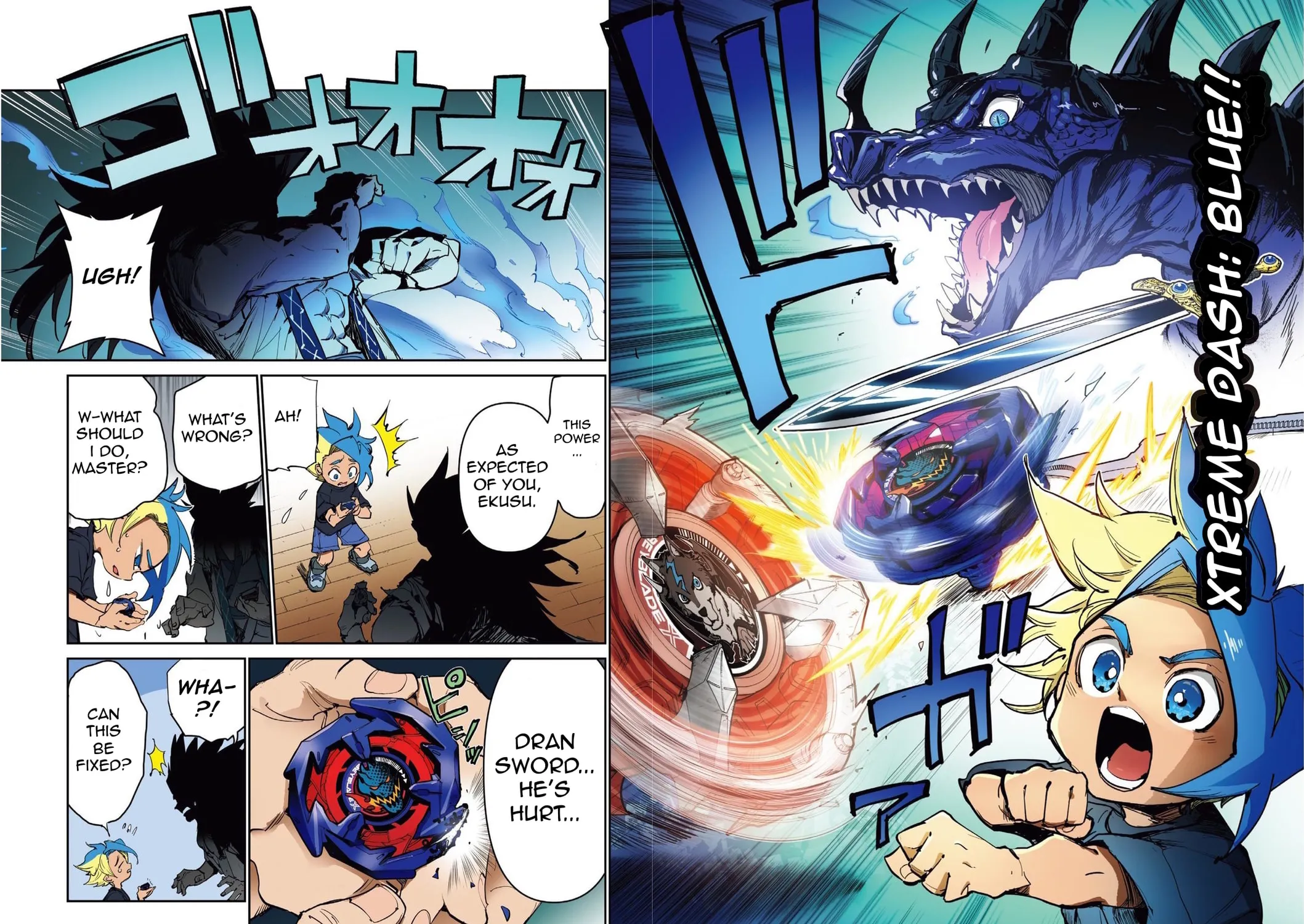 BEYBLADE X Chapter 12.5 page 9 - 