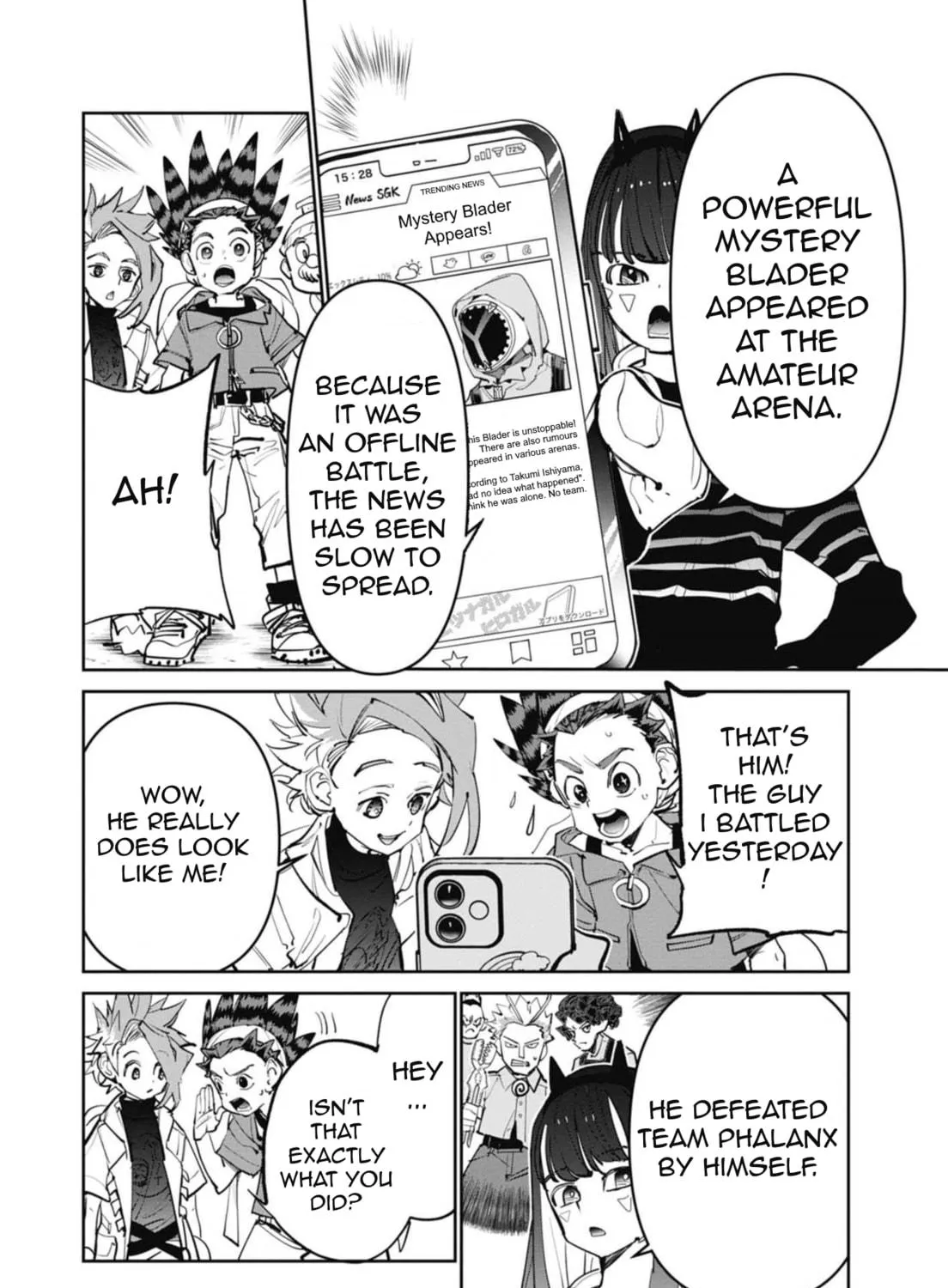 BEYBLADE X Chapter 12 page 19 - 