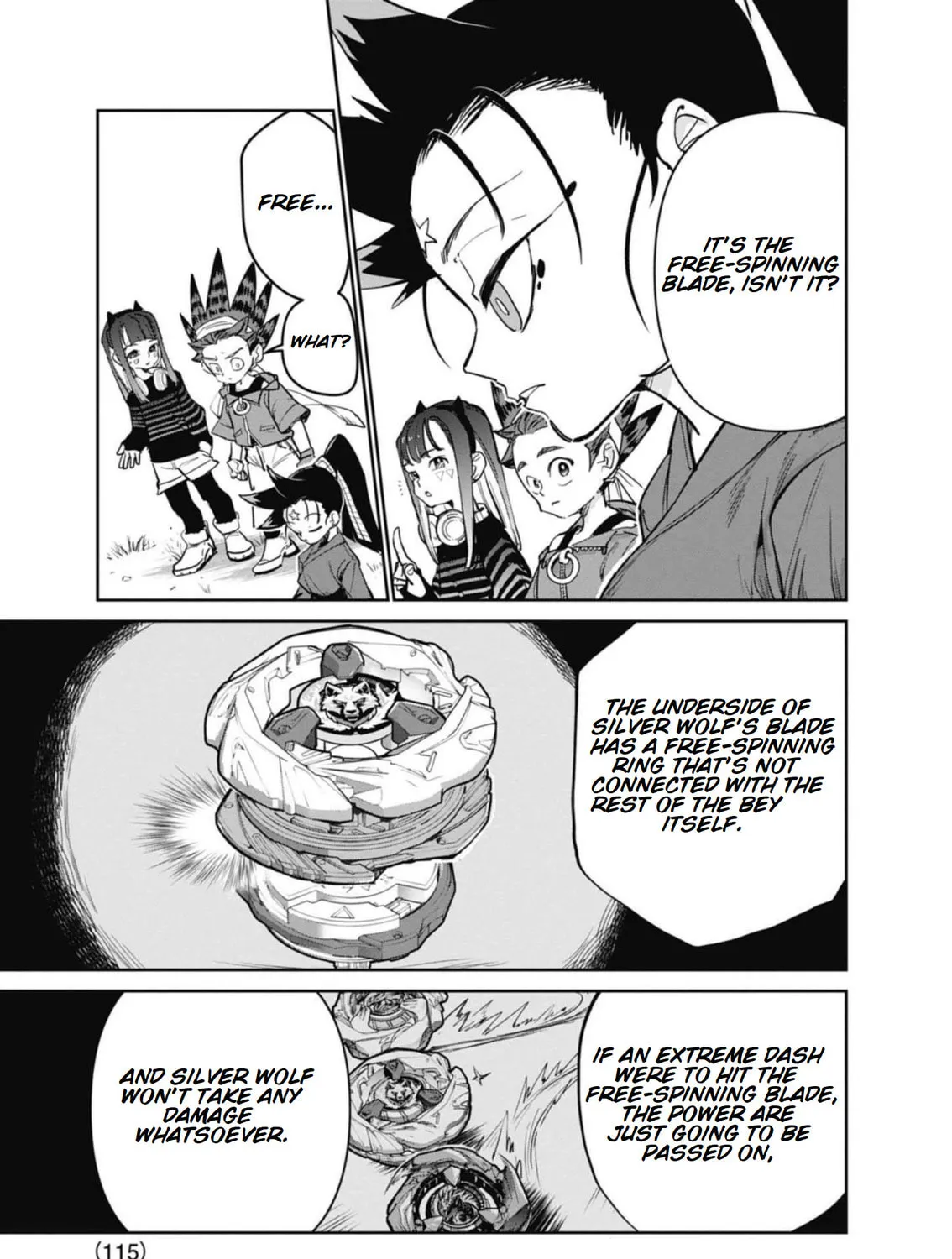 BEYBLADE X Chapter 17 page 55 - 