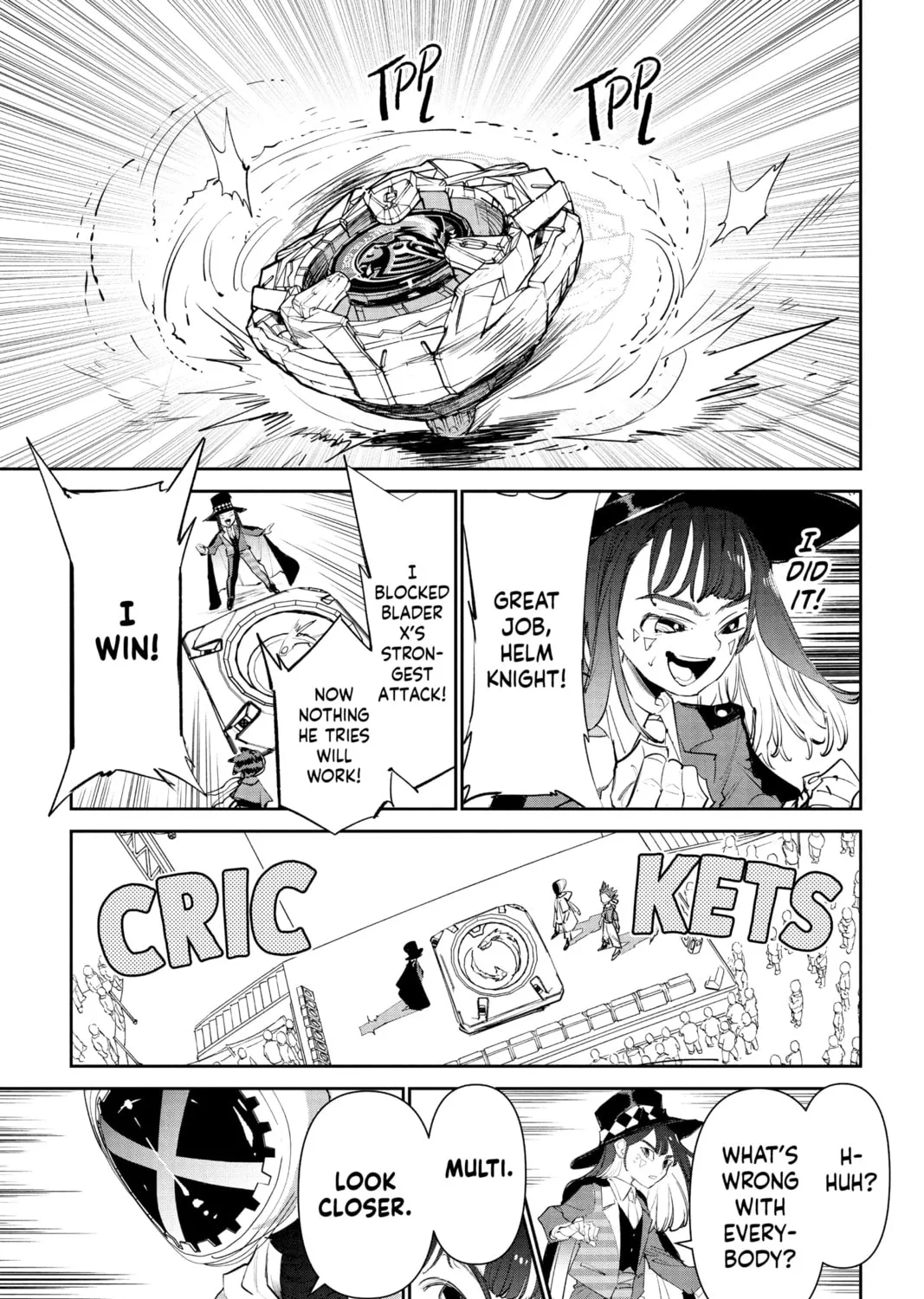 BEYBLADE X Chapter 2 page 111 - 