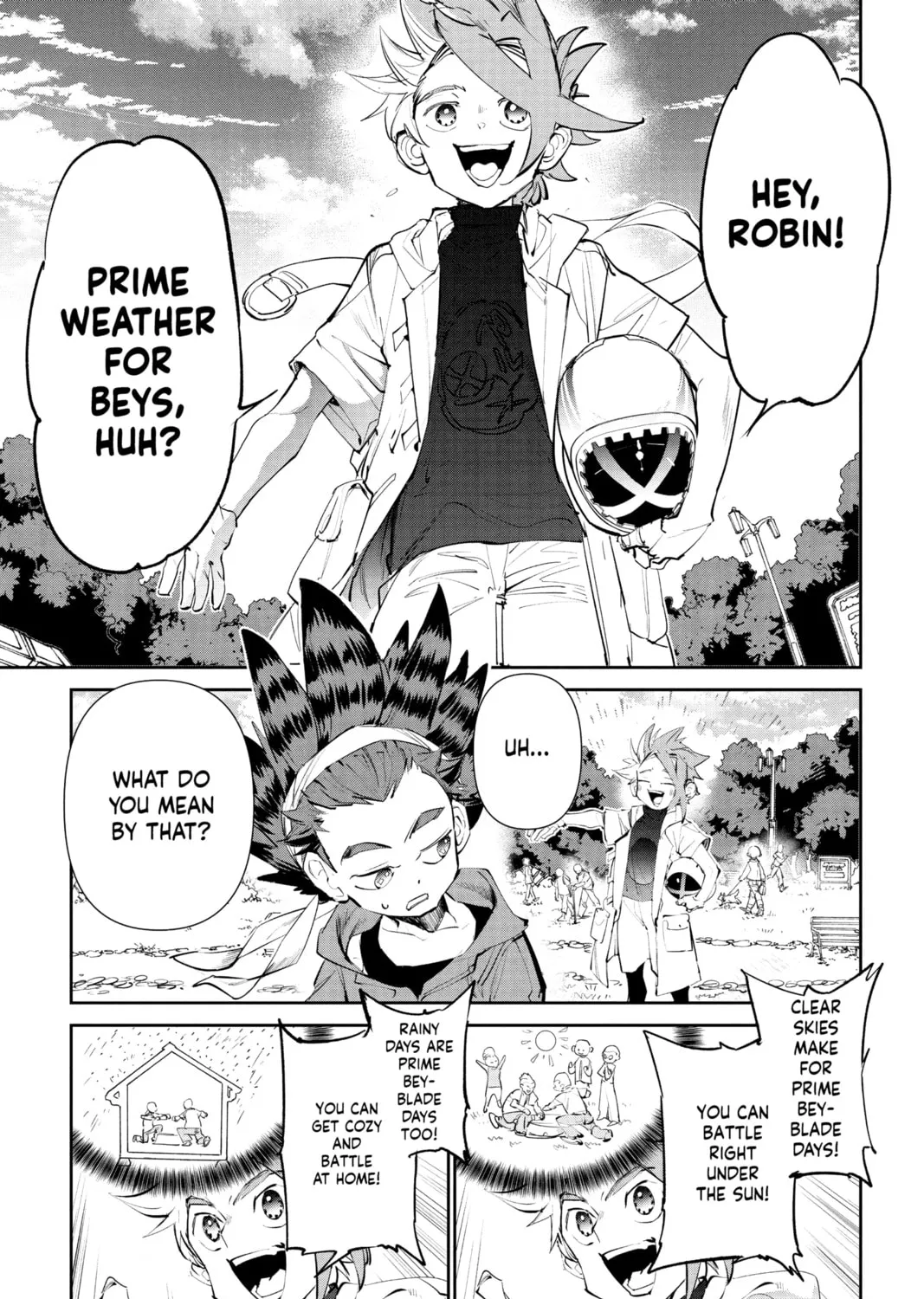 BEYBLADE X Chapter 2 page 3 - 