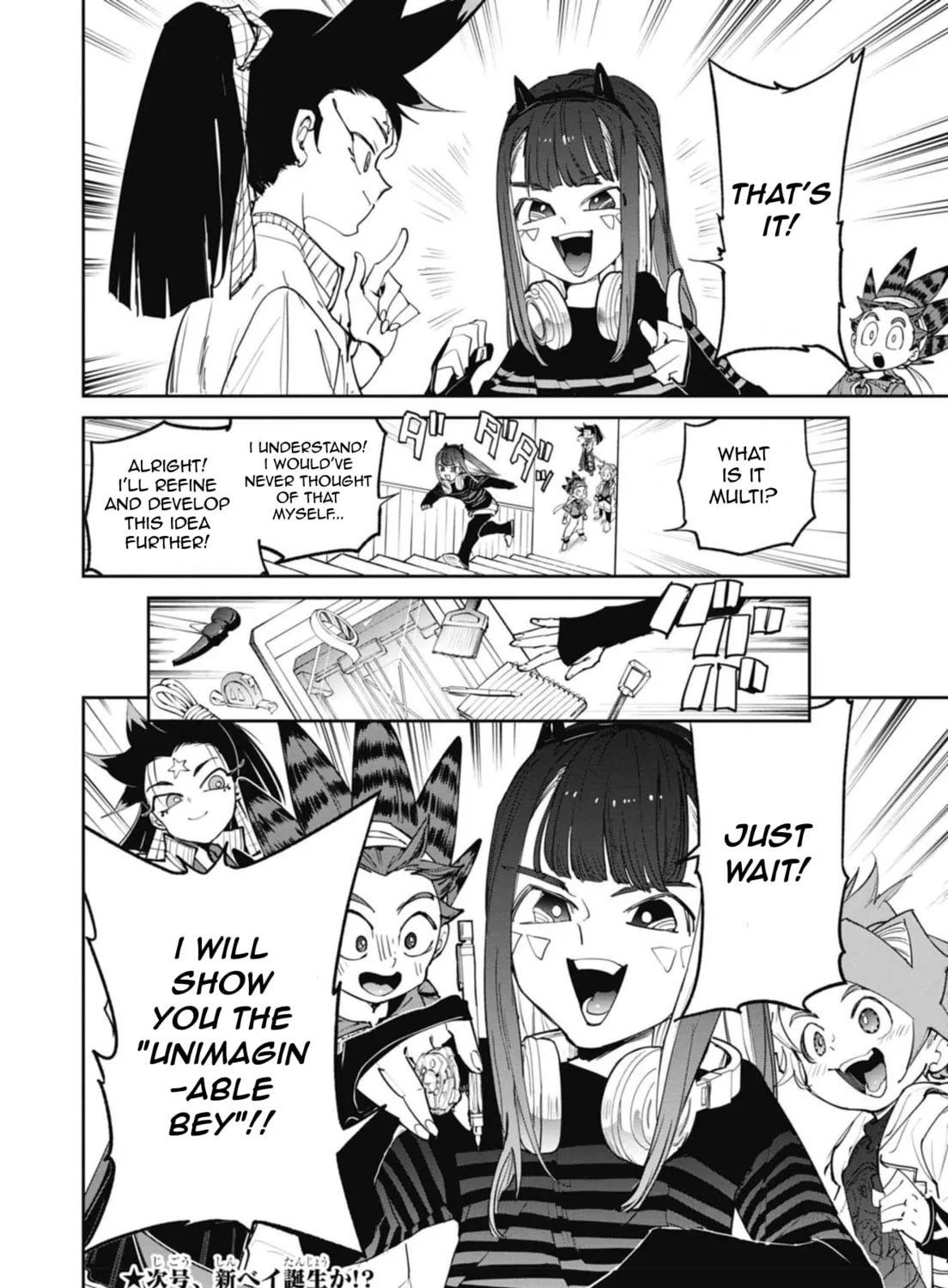 BEYBLADE X Chapter 20 page 57 - 